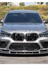 RW Carbon Carbon Fiber Grille Surrounds BMW G06 X6 | F96 X6M 2019-2023                                     - bmwg06007 - Image 2