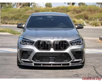 RW Carbon Carbon Fiber Grille Surrounds BMW G06 X6 | F96 X6M 2019-2023 - bmwg06007