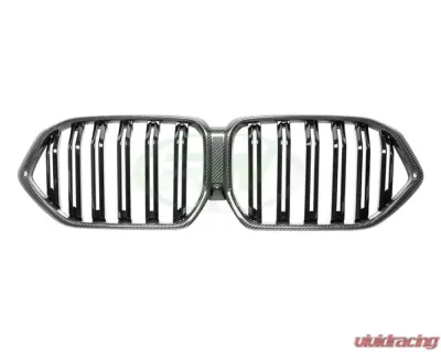 RW Carbon Carbon Fiber Grille Surrounds BMW G06 X6 | F96 X6M 2019-2023 - bmwg06007