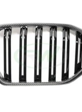 RW Carbon Carbon Fiber Grille Surrounds BMW G06 X6 | F96 X6M 2019-2023                                     - bmwg06007 - Image 6