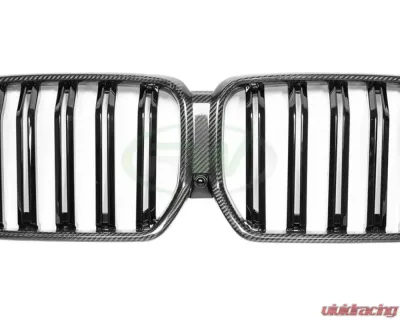 RW Carbon Carbon Fiber Grille Surrounds BMW G06 X6 | F96 X6M 2019-2023 - bmwg06007