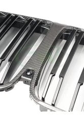 RW Carbon Carbon Fiber Grille Replacement BMW G07 X7 2019-2022                                     - bmwg07002 - Image 3