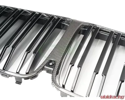 RW Carbon Carbon Fiber Grille Replacement BMW G07 X7 2019-2022 - bmwg07002