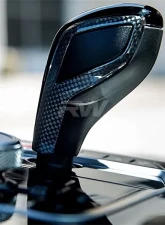 RW Carbon Fiber Gear Selector Side Trims BMW 8-Series 2018-2023                                     - bmwg1404 - Image 2