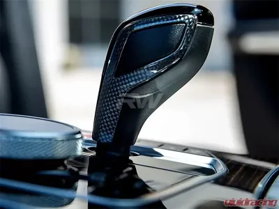 RW Carbon Fiber Gear Selector Side Trims BMW 8-Series 2018-2023 - bmwg1404