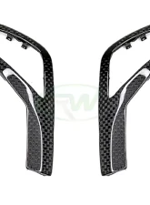 RW Carbon Fiber Gear Selector Side Trims BMW 8-Series 2018-2023                                     - bmwg1404 - Image 3