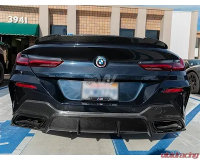 RW Carbon 3D Style Full Carbon Fiber Diffuser BMW 8 Series G14 | G15 - bmwg1407