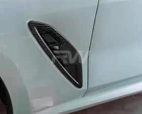 RW Carbon Fiber Fender Trims BMW G14 | G15 | G16 8 Series 2019-2023