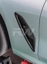 RW Carbon Fiber Fender Trims BMW G14 | G15 | G16 8 Series 2019-2023                                     - bmwg15001 - Image 2