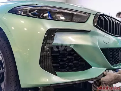 RW Carbon Fiber Front Trims w/ 3M Tape BMW 8 Series G14 | G15 | G16 2019-2023 - bmwg15004-1