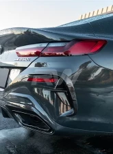 RW Carbon Fiber Rear Trims BMW 8 Series G14 | G15 | G16 2019-2022                                     - bmwg15007 - Image 4