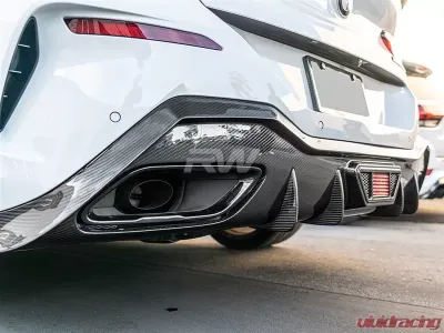 RW Carbon Fiber Diffuser BMW G16 8-Series 2018+ - bmwg1601