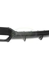 RW Carbon Full Carbon Fiber 3D Diffuser BMW G16 8-Series 2018-2023                                     - bmwg1602 - Image 5
