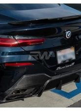 RW Carbon Full Carbon Fiber 3D Diffuser BMW G16 8-Series 2018-2023                                     - bmwg1602 - Image 3