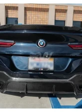 RW Carbon Full Carbon Fiber 3D Diffuser BMW G16 8-Series 2018-2023                                     - bmwg1602 - Image 4
