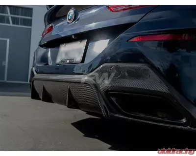 RW Carbon Full Carbon Fiber 3D Diffuser BMW G16 8-Series 2018-2023 - bmwg1602