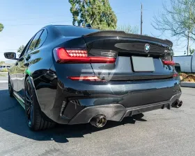 RW Carbon Performance Style Carbon Fiber Diffuser BMW G20 330i 2019-2022