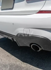 RW Carbon Performance Style Carbon Fiber Diffuser BMW G20 330i 2019-2022                                     - bmwg20002 - Image 4