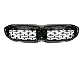 RW Carbon Gloss Black Front Grilles BMW G20 330i | M340i 2019-2022