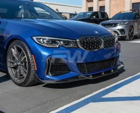 RW Carbon DTM Carbon Fiber Front Lip Spoiler BMW G20 330i | M340i 2019-2022