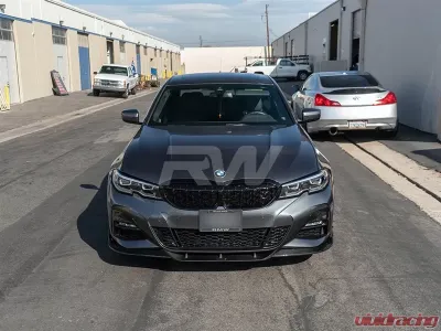RW Carbon DTM Carbon Fiber Front Lip Spoiler BMW G20 330i | M340i 2019-2022 - bmwg20013