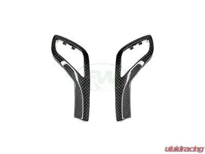 RW Carbon Fiber Gear Selector Side Trims BMW G20 3-Series 2019-2021 - bmwg20019