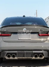 RW Carbon 3D Style Carbon Fiber Trunk Spoiler w/ 3M Tape BMW G20 | G80 2019-2024                                     - bmwg20020-1 - Image 3