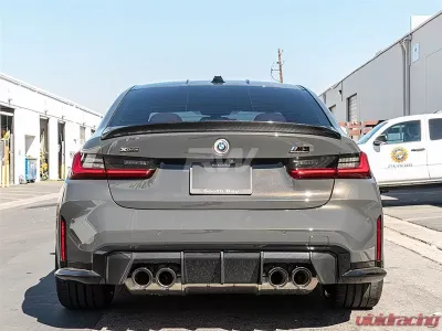 RW Carbon 3D Style Carbon Fiber Trunk Spoiler w/ 3M Tape BMW G20 | G80 2019-2024 - bmwg20020-1