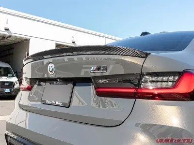 RW Carbon 3D Style Carbon Fiber Trunk Spoiler w/ 3M Tape BMW G20 | G80 2019-2024 - bmwg20020-1
