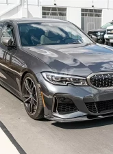 RW Carbon 3D Style Carbon Fiber Front Lip Spoiler BMW G20 3-Series 2019-2022                                     - bmwg20021 - Image 2