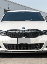 RW Carbon 3D Style Carbon Fiber Front Lip Spoiler BMW G20 3-Series 2019-2022                                     - bmwg20021 - Image 4