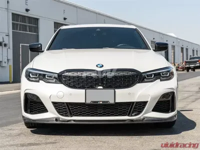 RW Carbon 3D Style Carbon Fiber Front Lip Spoiler BMW G20 3-Series 2019-2022 - bmwg20021