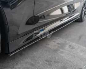 RW Carbon CF Side Skirt Extensions BMW G20 3 Series 2019-2022