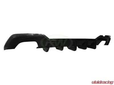 RW Carbon DTM Style Carbon Fiber Rear Diffuser BMW G20 M340i 2019-2022 - bmwg20027