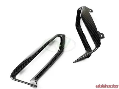 RW Carbon Fiber Front Bumper Grille Trims BMW G20 M340i 2019-2022 - bmwg20028