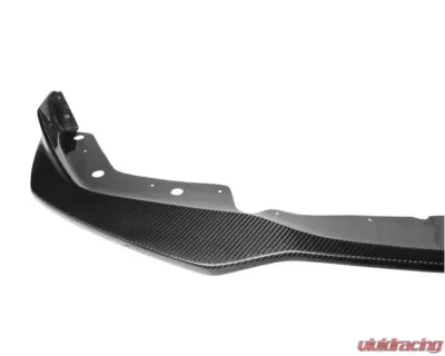 RW Carbon EC Style Carbon Fiber Front Lip w/ SLiPLO Anti-Scrape Kit BMW G20 3-Series 2019-2022 - bmwg20030-1