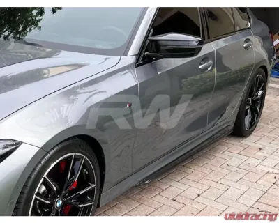 RW Carbon Performance Carbon Fiber Side Skirts BMW 330i | M340i G20 3-Series 2019-2023 - bmwg20033