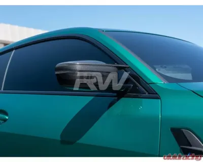 RW Carbon Carbon Fiber Mirror Caps BMW M850i G14 | M440i G26 | M340i G20 2022-2023 - bmwg20035