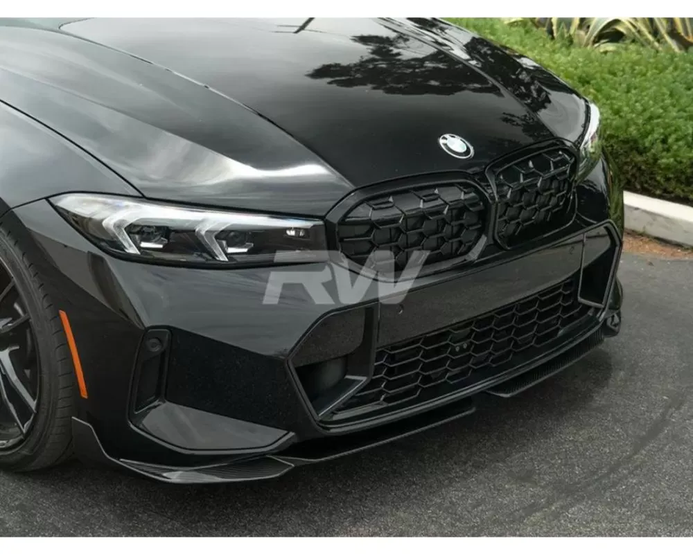 RW Carbon Carbon Fiber Performance Front Lip Spoiler BMW G20 330i | M340i 2023 - bmwg20037