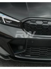 RW Carbon Carbon Fiber Performance Front Lip Spoiler BMW G20 330i | M340i 2023                                     - bmwg20037 - Image 4
