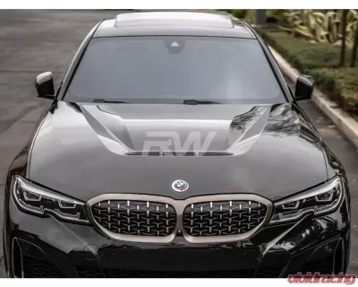 RW Carbon DTM Carbon Fiber Hood BMW 330i | M340i G20 3-Series 2019-2023 - bmwg20046