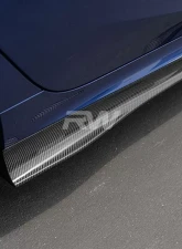 RW Carbon K Style Carbon Fiber Side Skirt Extensions BMW G20 3-Series 2019-2022                                     - bmwg2008 - Image 3