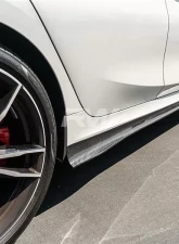 RW Carbon K Style Carbon Fiber Side Skirt Extensions BMW G20 3-Series 2019-2022                                     - bmwg2008 - Image 5