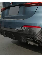 RW Carbon Full Carbon Fiber Diffuser BMW G22 4-Series 2021-2023                                     - bmwg22011 - Image 2
