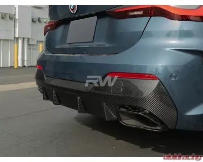 RW Carbon Full Carbon Fiber Diffuser BMW G22 4-Series 2021-2023 - bmwg22011