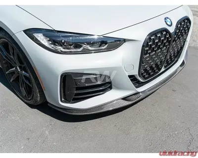 RW Carbon 3D Style Carbon Fiber Front Lip BMW G22 4-Series 2021-2023 - bmwg22012
