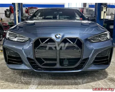 RW Carbon CSL Style Carbon Fiber Grille BMW G22 | G23 420i | 430i | M440i 2021-2023 - bmwg22013