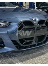 RW Carbon CSL Style Carbon Fiber Grille BMW G22 | G23 420i | 430i | M440i 2021-2023                                     - bmwg22013 - Image 3