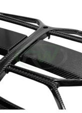 RW Carbon CSL Style Carbon Fiber Grille BMW G22 | G23 420i | 430i | M440i 2021-2023                                     - bmwg22013 - Image 4