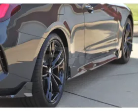 RW Carbon DTM Carbon Fiber Side Skirt Extensions BMW G22 | G23 420i | 430i | M440i 2021-2023